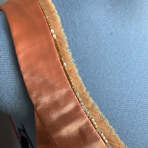 A.B.S by Allen Schwartz Golden Dress Size 4 - Picture 4 of 8